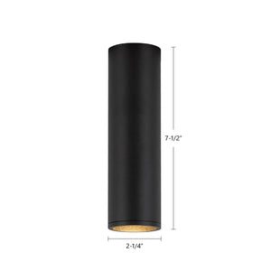 Kuzco Lighting - LD2-FM08W10-3036-BK-UNV-010 - LED Flush Mount - Lorna - Black