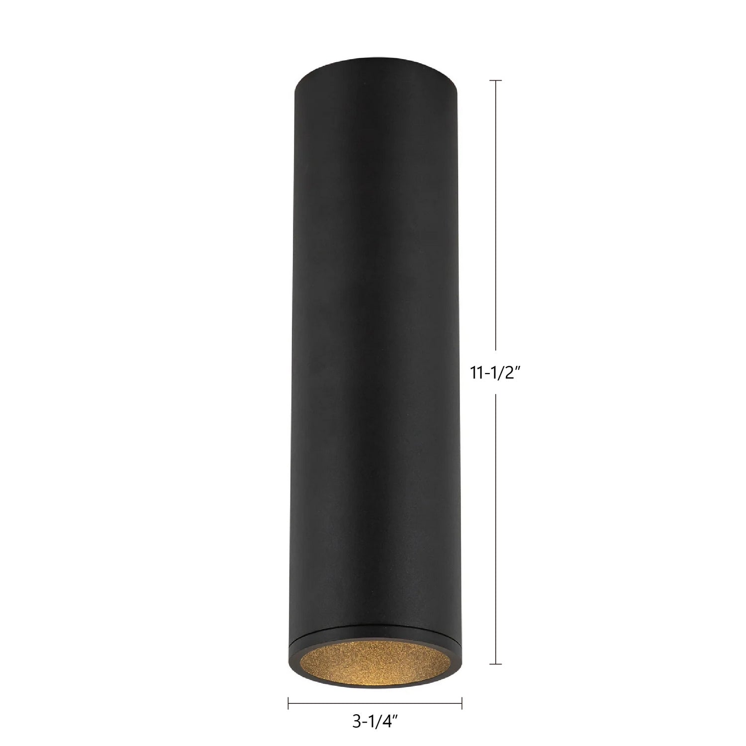 Kuzco Lighting - LD3-FM12W18-3036-BK-UNV-010 - LED Flush Mount - Lorna - Black