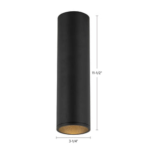 Kuzco Lighting - LD3-FM12W18-3036-BK-UNV-010 - LED Flush Mount - Lorna - Black
