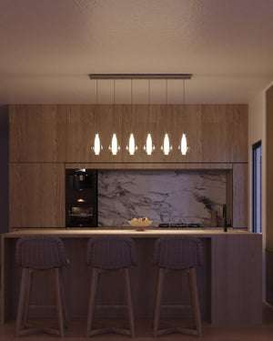 Kuzco Lighting - MP3005CH-06 - LED Pendant - Victoria - Chrome