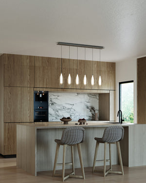 Kuzco Lighting - MP3004CH-06 - LED Pendant - Victoria - Chrome