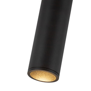 Kuzco Lighting - LD2-FM12W12-3036-BK-UNV-010 - LED Flush Mount - Lorna - Black