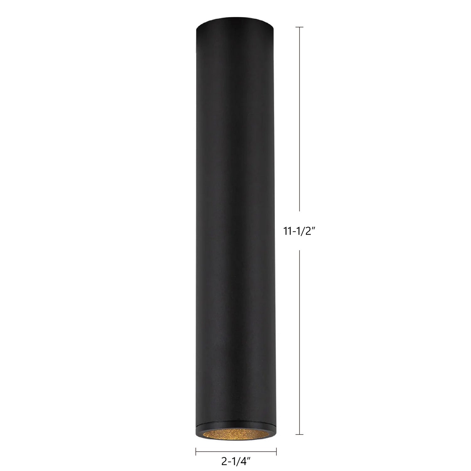 Kuzco Lighting - LD2-FM12W12-3036-BK-UNV-010 - LED Flush Mount - Lorna - Black