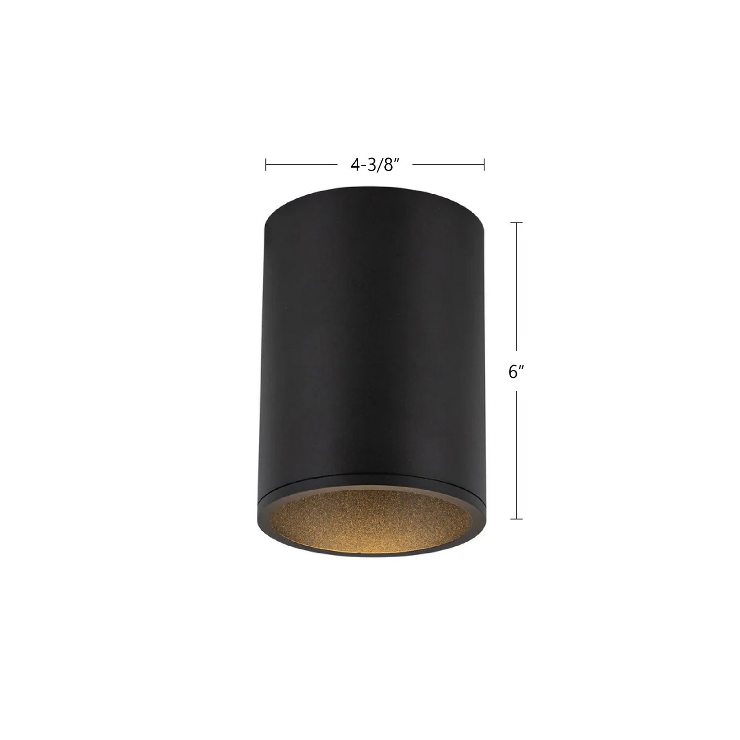 Kuzco Lighting - LD4-FM06W18-3036-BK-UNV-010 - LED Flush Mount - Lorna - Black