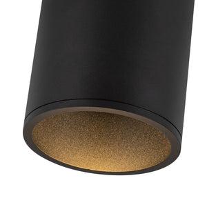 Kuzco Lighting - LD4-FM12W24-3036-BK-UNV-010 - LED Flush Mount - Lorna - Black