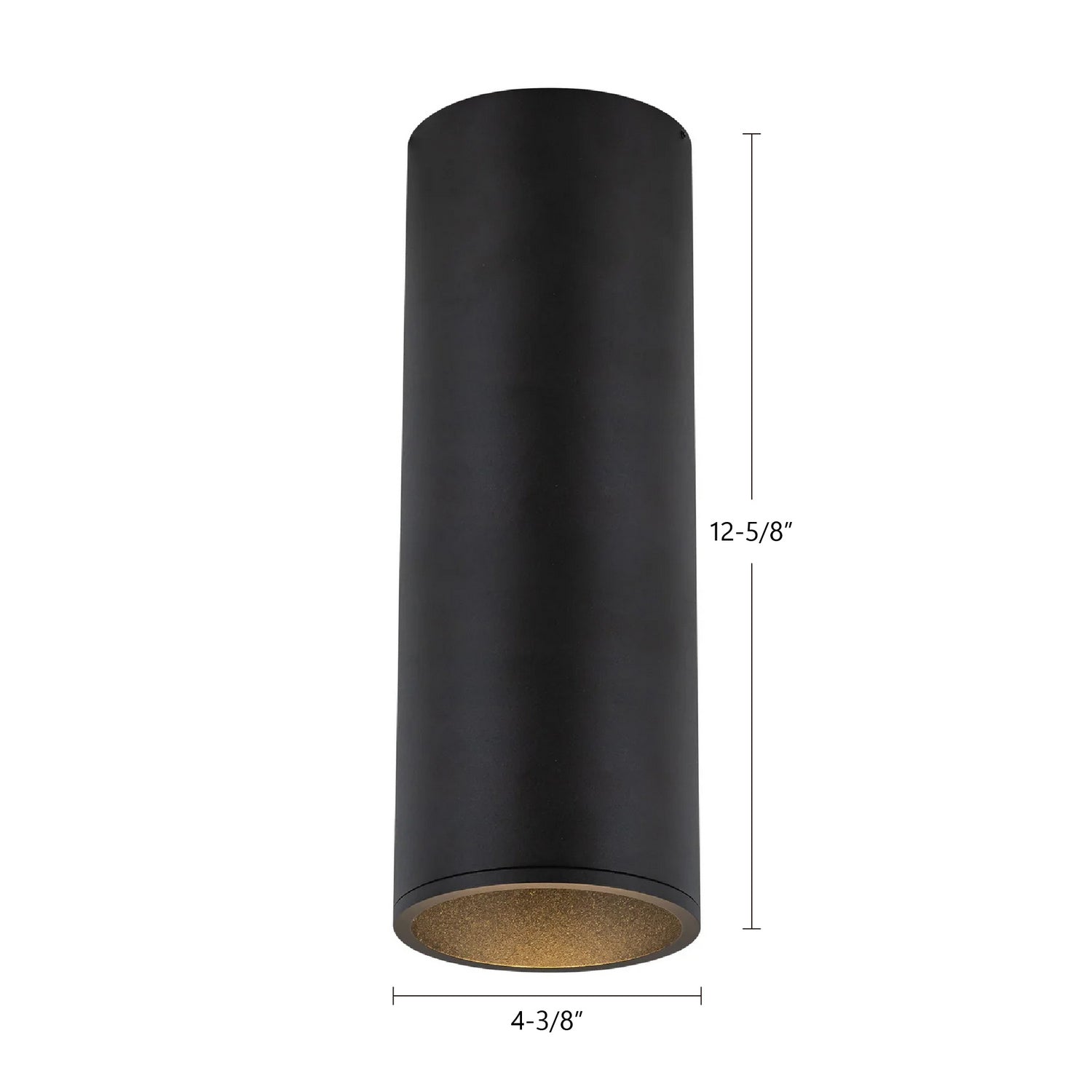 Kuzco Lighting - LD4-FM12W24-3036-BK-UNV-010 - LED Flush Mount - Lorna - Black