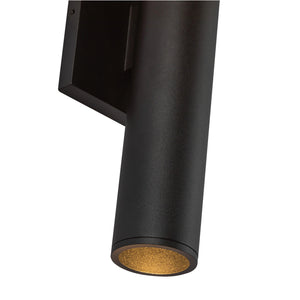 Kuzco Lighting - LD2-WS09W10-3036-BK-UNV-010 - LED Outdoor Wall Sconce - Lorna - Black