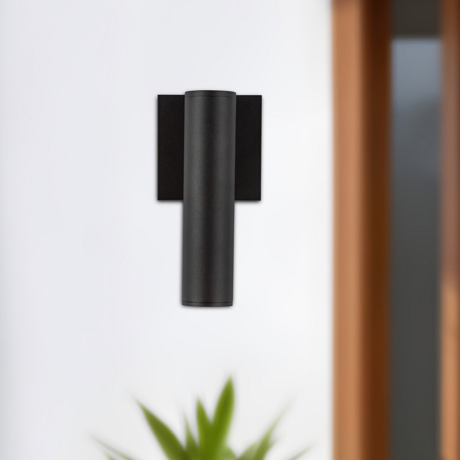 Kuzco Lighting - LD2-WS09W10-3036-BK-UNV-010 - LED Outdoor Wall Sconce - Lorna - Black