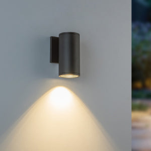 Kuzco Lighting - EW264107-BK - LED Outdoor Wall Sconce - Nordic - Black