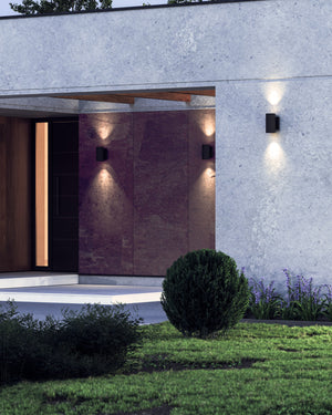 Kuzco Lighting - EW264207-BK - LED Outdoor Wall Sconce - Nordic - Black