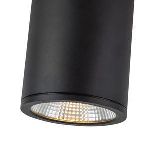 Kuzco Lighting - EC265106-BK - LED Outdoor Ceiling Mount - Nordic - Black