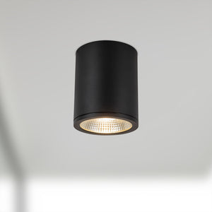 Kuzco Lighting - EC265106-BK - LED Outdoor Ceiling Mount - Nordic - Black