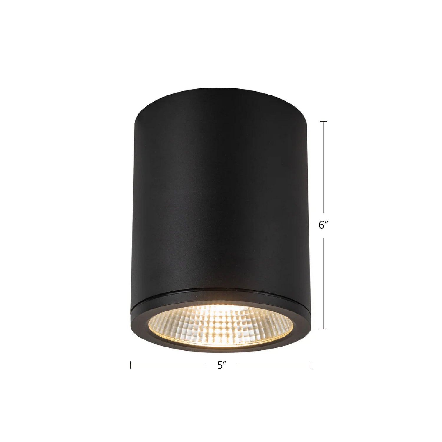Kuzco Lighting - EC265106-BK - LED Outdoor Ceiling Mount - Nordic - Black
