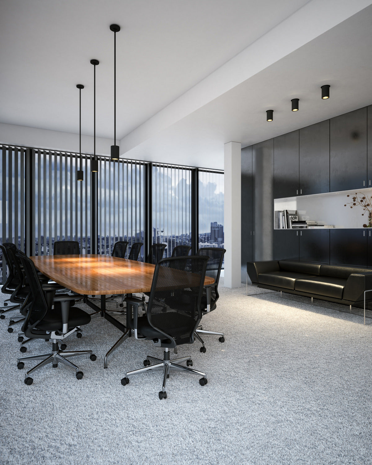 Kuzco Lighting - EP264106-BK - LED Outdoor Pendant - Nordic - Black
