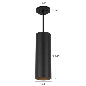 Kuzco Lighting - LD4-PD12W24-3036-BK-UNV-010 - LED Pendant - Lorna - Black