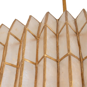 Kalco - 522655OL - Eight Light Chandelier - Fractal - Oxidized Gold Leaf