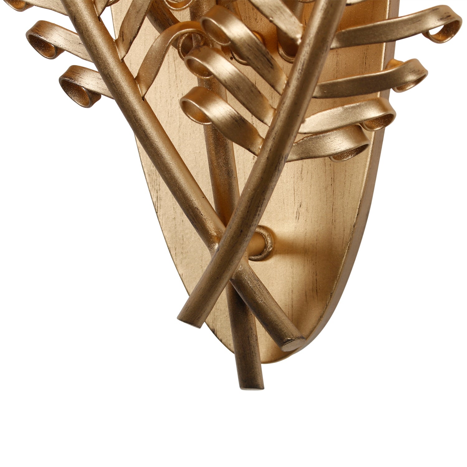 Kalco - 528221MG - Three Light Wall Sconce - Fern - Modern Gold