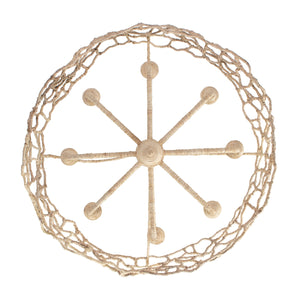 Kalco - 527355WIV - Eight Light Chandelier - Reef - Warm Ivory
