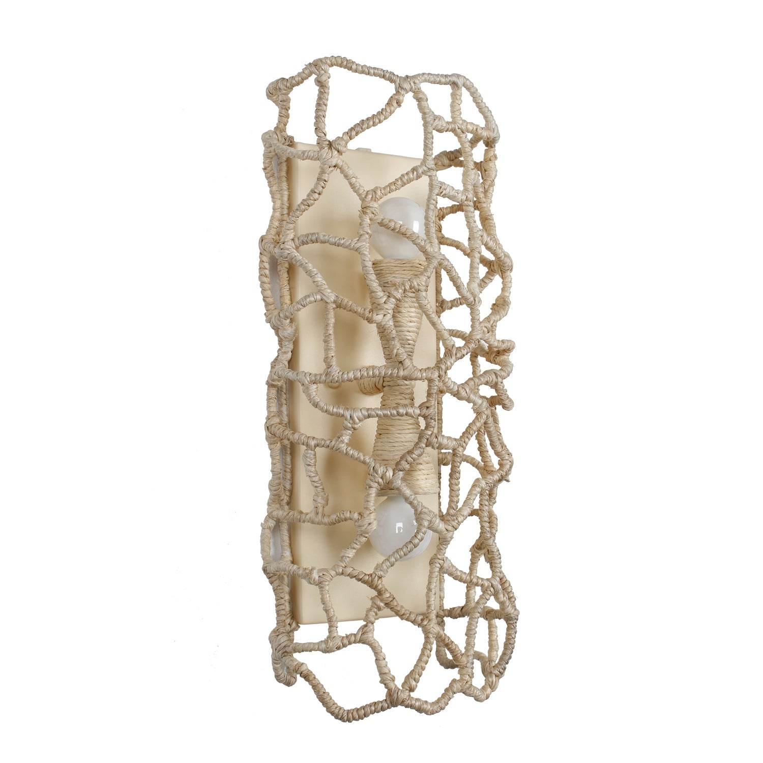 Kalco - 527321WIV - Two Light Wall Sconce - Reef - Warm Ivory