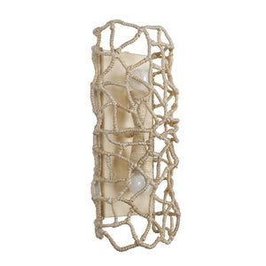 Kalco - 527321WIV - Two Light Wall Sconce - Reef - Warm Ivory