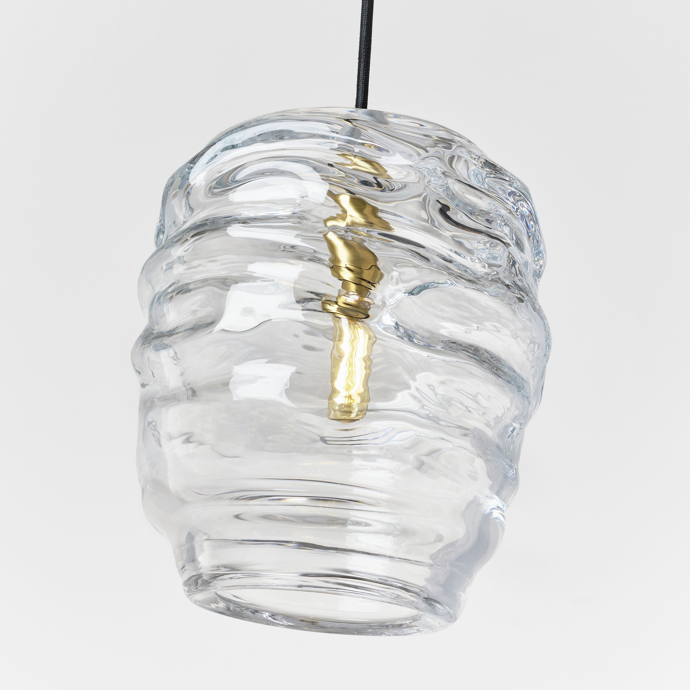 Visual Comfort Modern - SLPD865HABCG - One Light Pendant - Audra - Hand-Rubbed Antique Brass