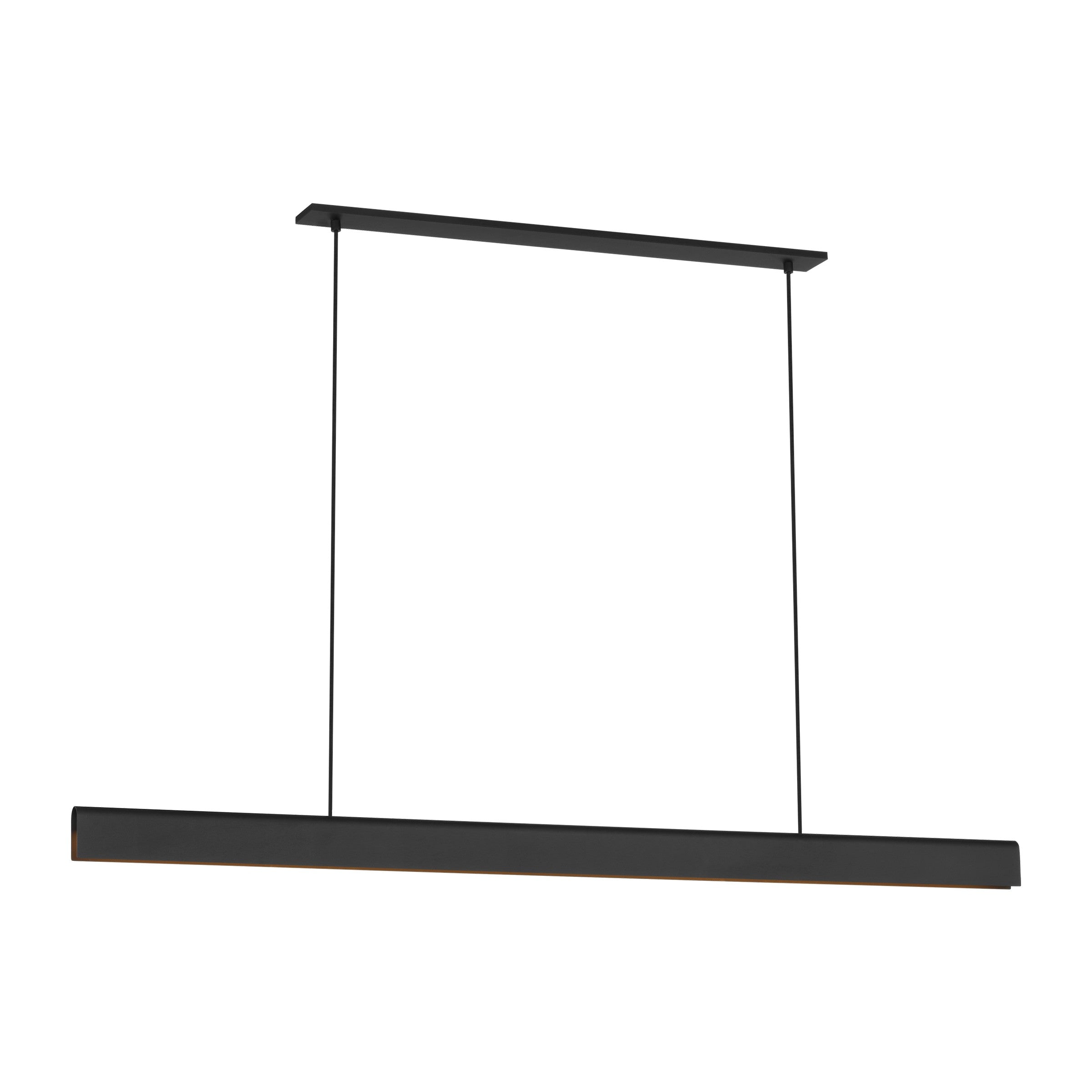 Visual Comfort Modern - PBLS79927B - LED Linear Chandelier - Cloak - Nightshade Black