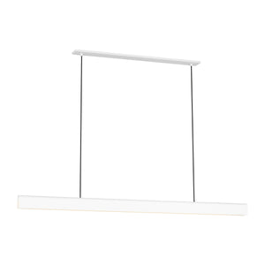 Visual Comfort Modern - PBLS79927MW - LED Linear Chandelier - Cloak - Matte White