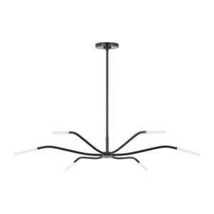 Visual Comfort Modern - SLCH81927BZEG - LED Chandelier - Lajos - Bronze