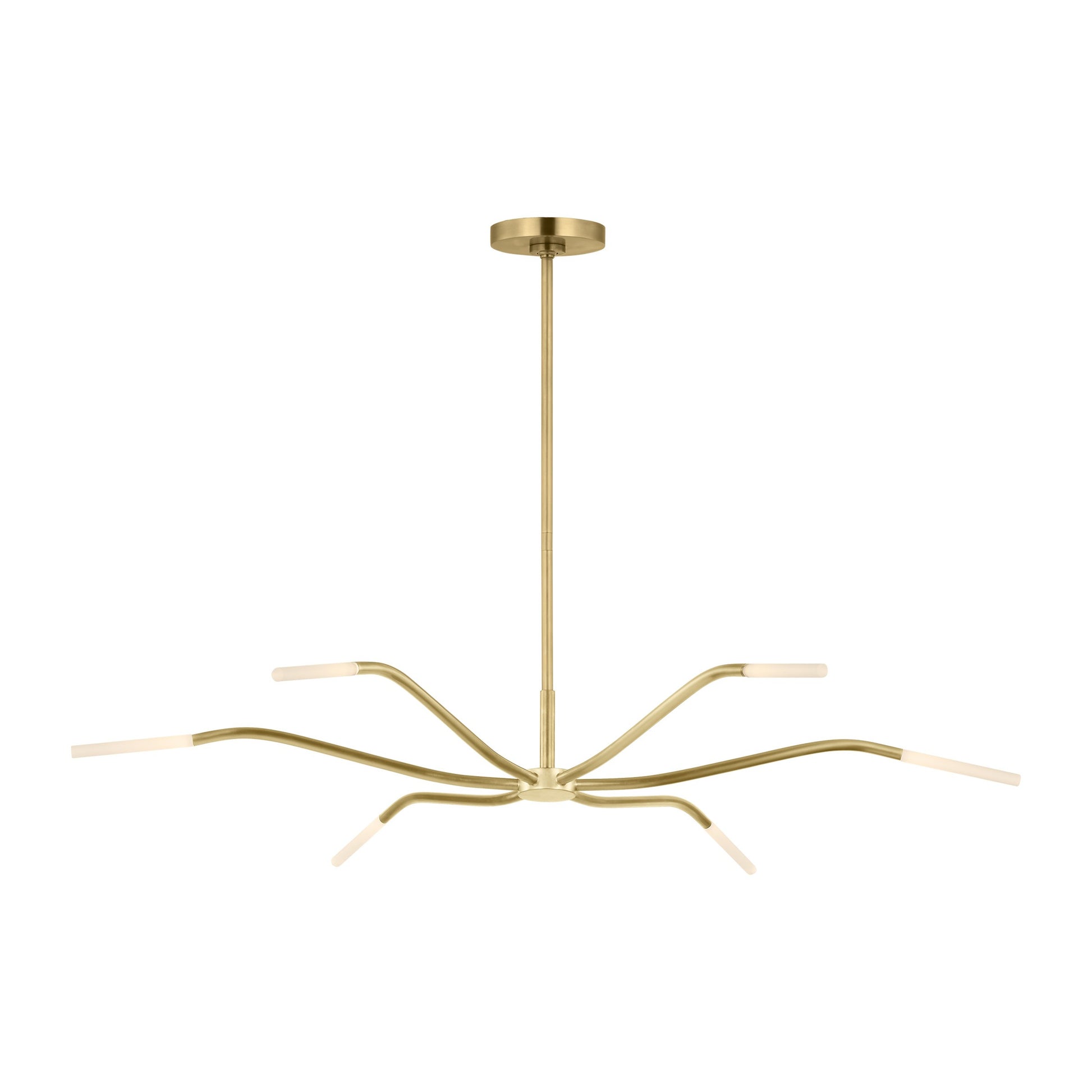 Visual Comfort Modern - SLCH81927HABEG - LED Chandelier - Lajos - Hand-Rubbed Antique Brass
