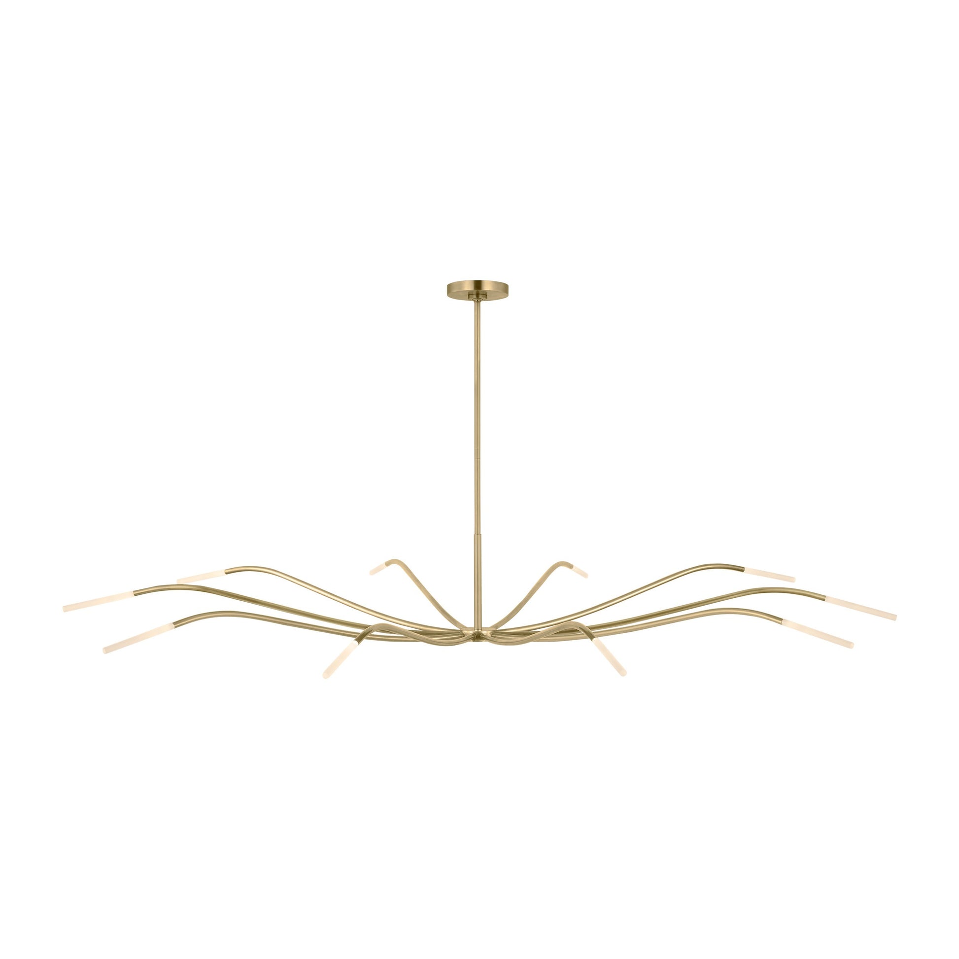 Visual Comfort Modern - SLCH81627HABEG - LED Chandelier - Lajos - Hand-Rubbed Antique Brass