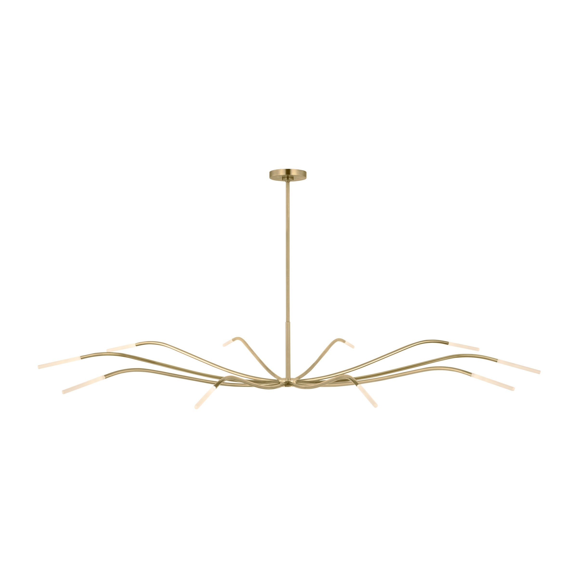 Visual Comfort Modern - SLCH81627HABEG - LED Chandelier - Lajos - Hand-Rubbed Antique Brass