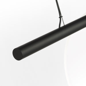 Visual Comfort Modern - PBLS80827BEG - LED Linear Chandelier - Trace - Nightshade Black