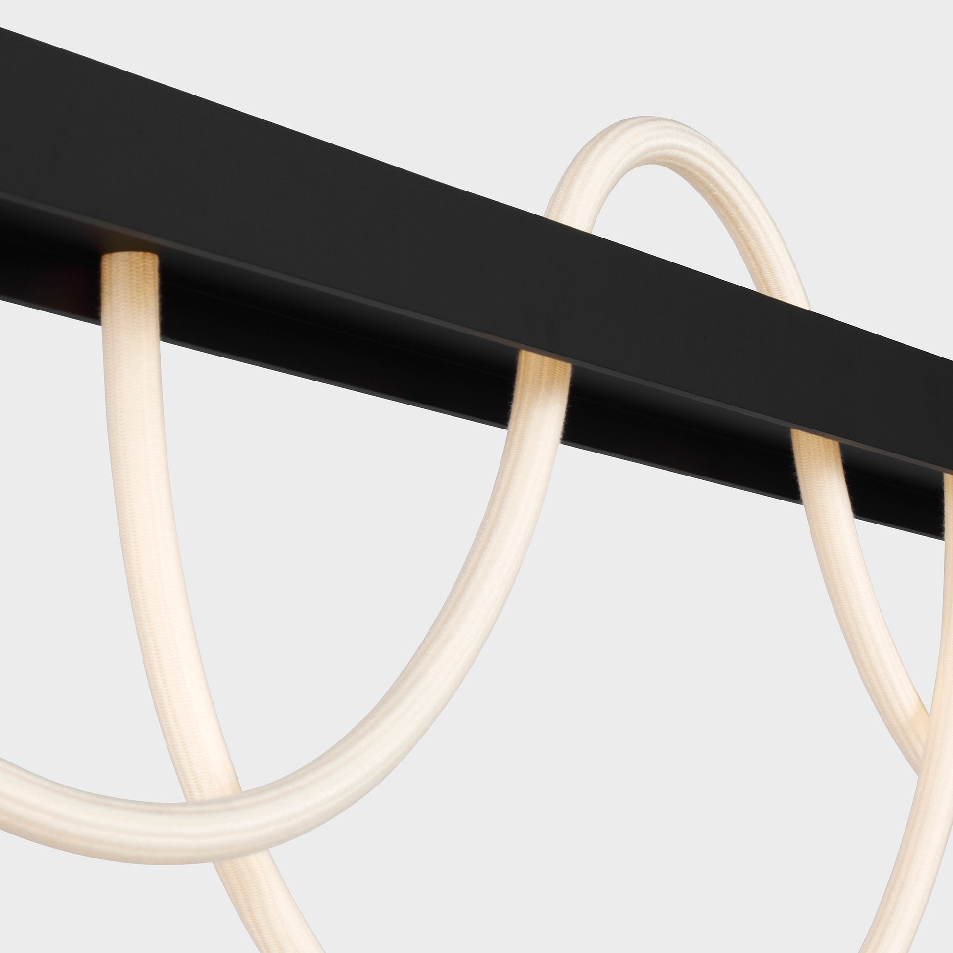 Visual Comfort Modern - SLLS83927B - LED Linear Chandelier - Uneri - Nightshade Black