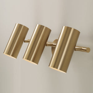 Capital Lighting - 161731AD - Three Light Vanity - Robbie - Aged Brass