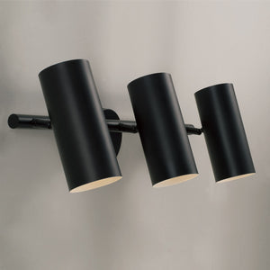 Capital Lighting - 161731MB - Three Light Vanity - Robbie - Matte Black