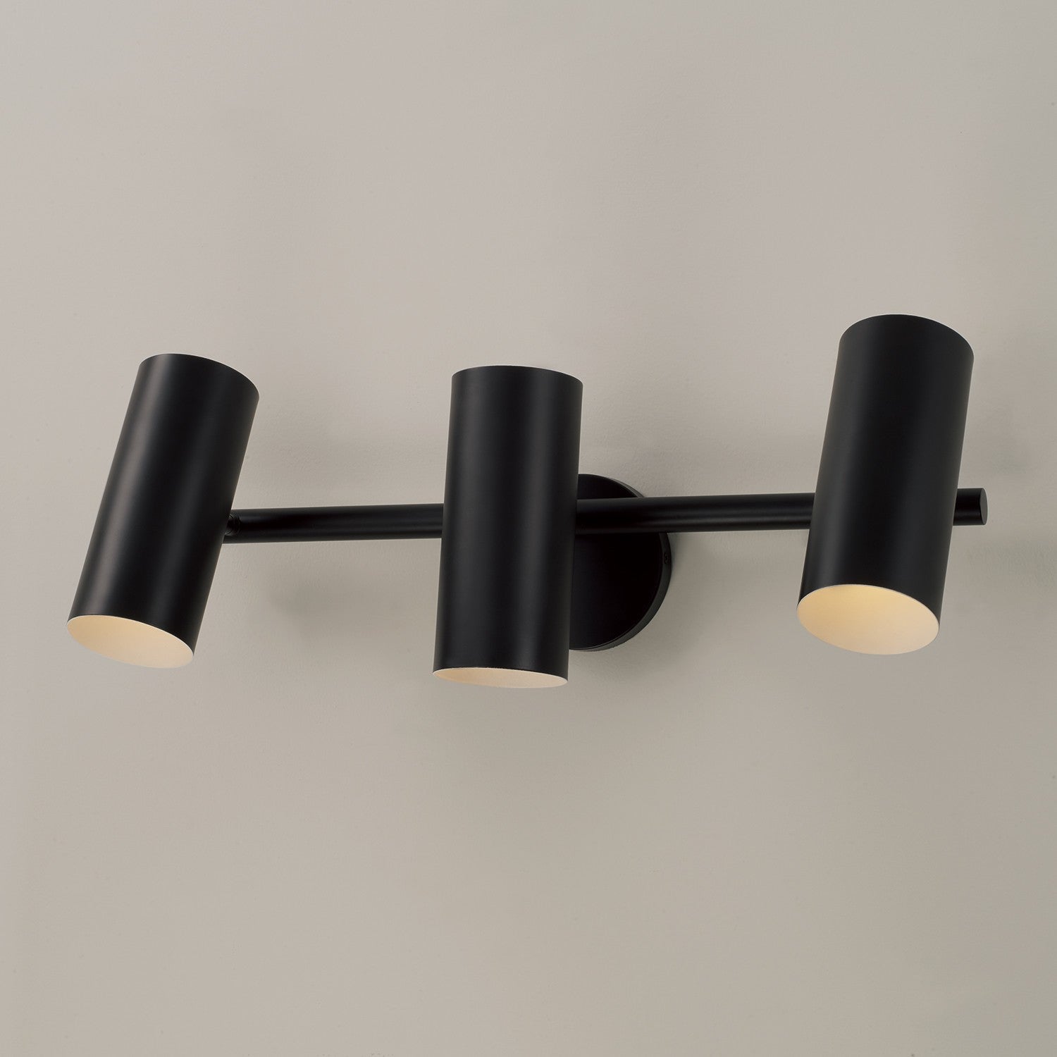 Capital Lighting - 161731MB - Three Light Vanity - Robbie - Matte Black