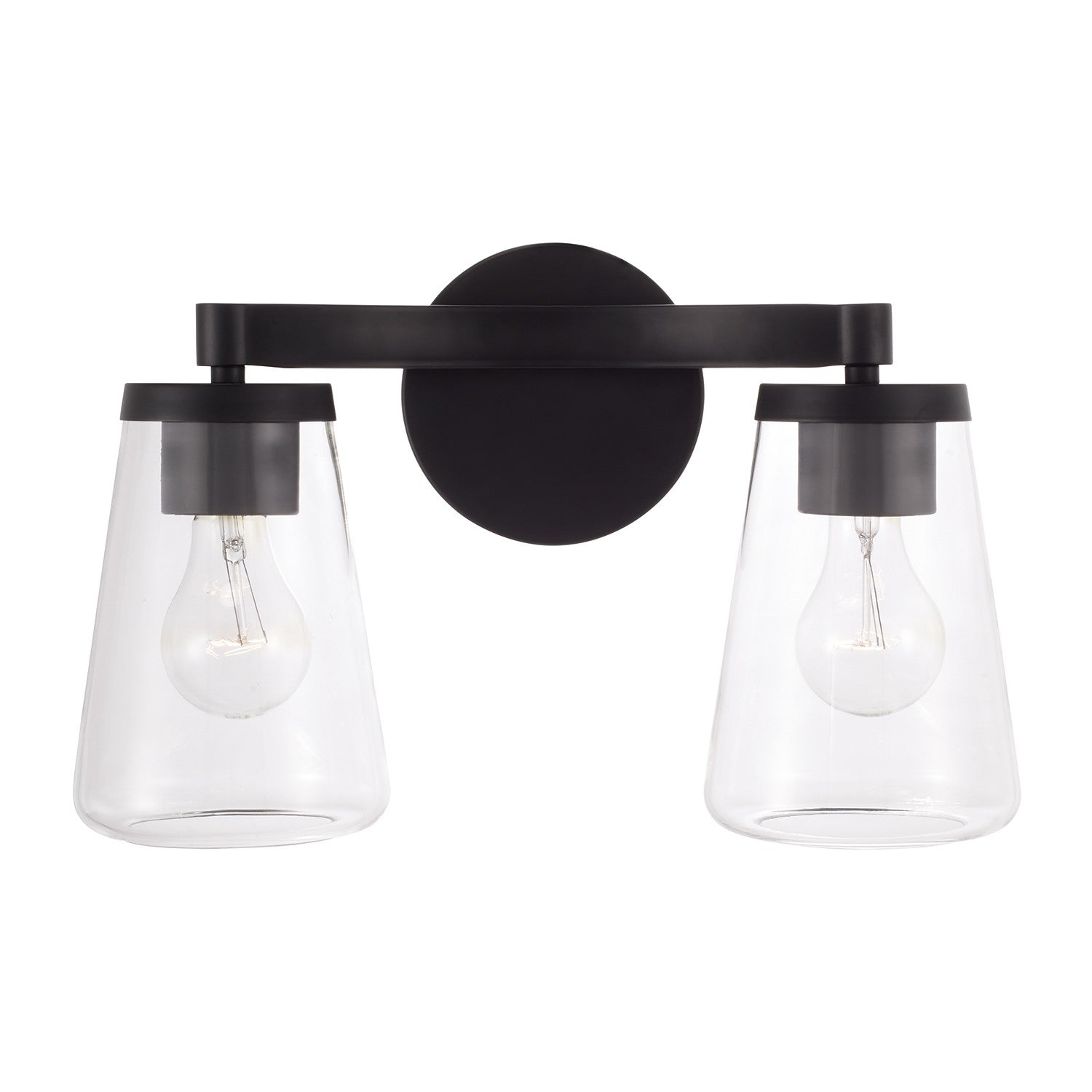 Capital Lighting - 161921MB-664 - Two Light Vanity - Aaron - Matte Black