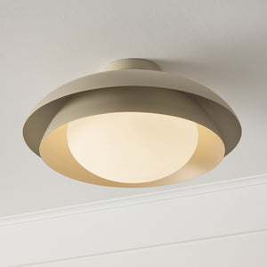 Capital Lighting - 259211TP - One Light Semi Flush Mount - Jensen - Taupe