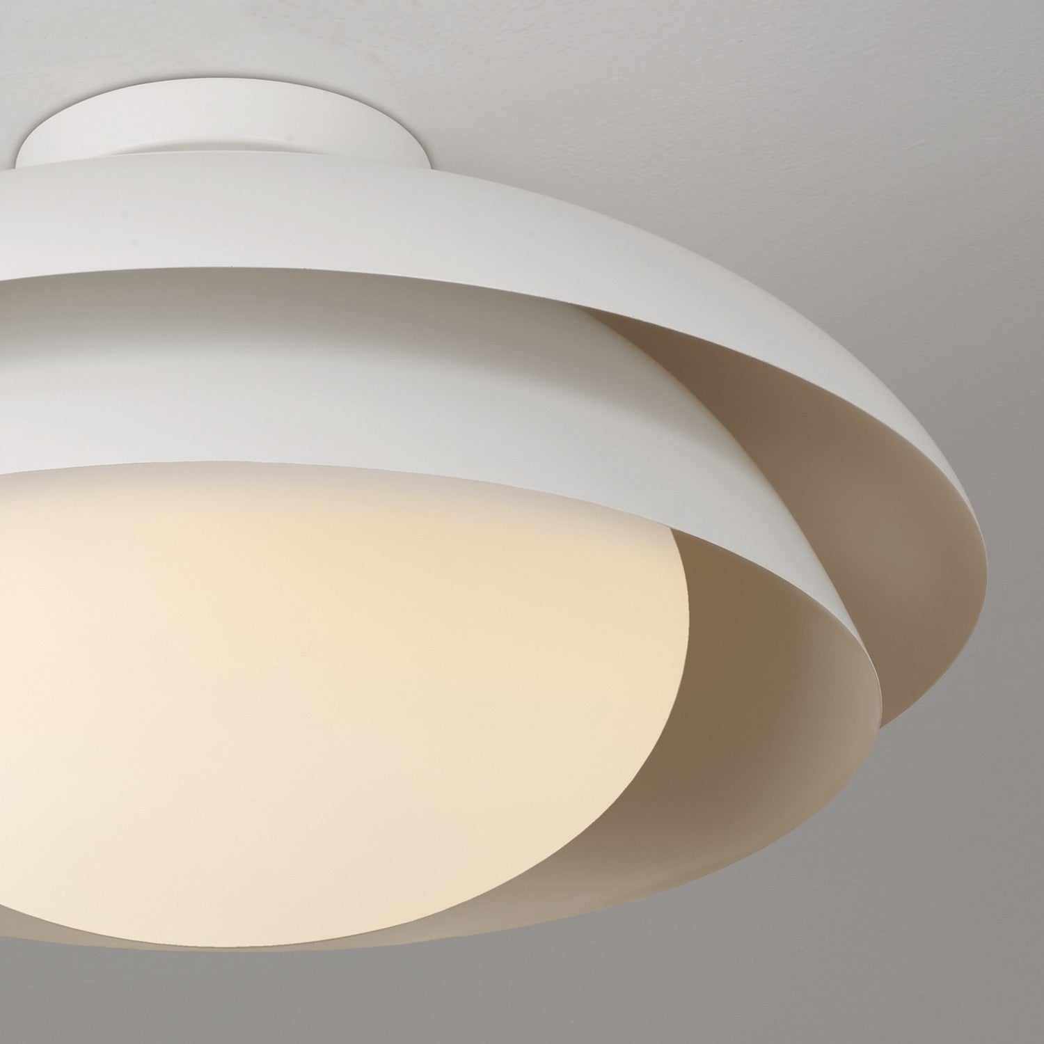 Capital Lighting - 259211WE - One Light Semi Flush Mount - Jensen - Matte White