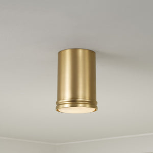 Capital Lighting - 259411AD - LED Flush Mount - Griffin - Aged Brass