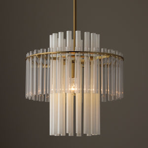 Capital Lighting - 358711AD - One Light Pendant - Blair - Aged Brass