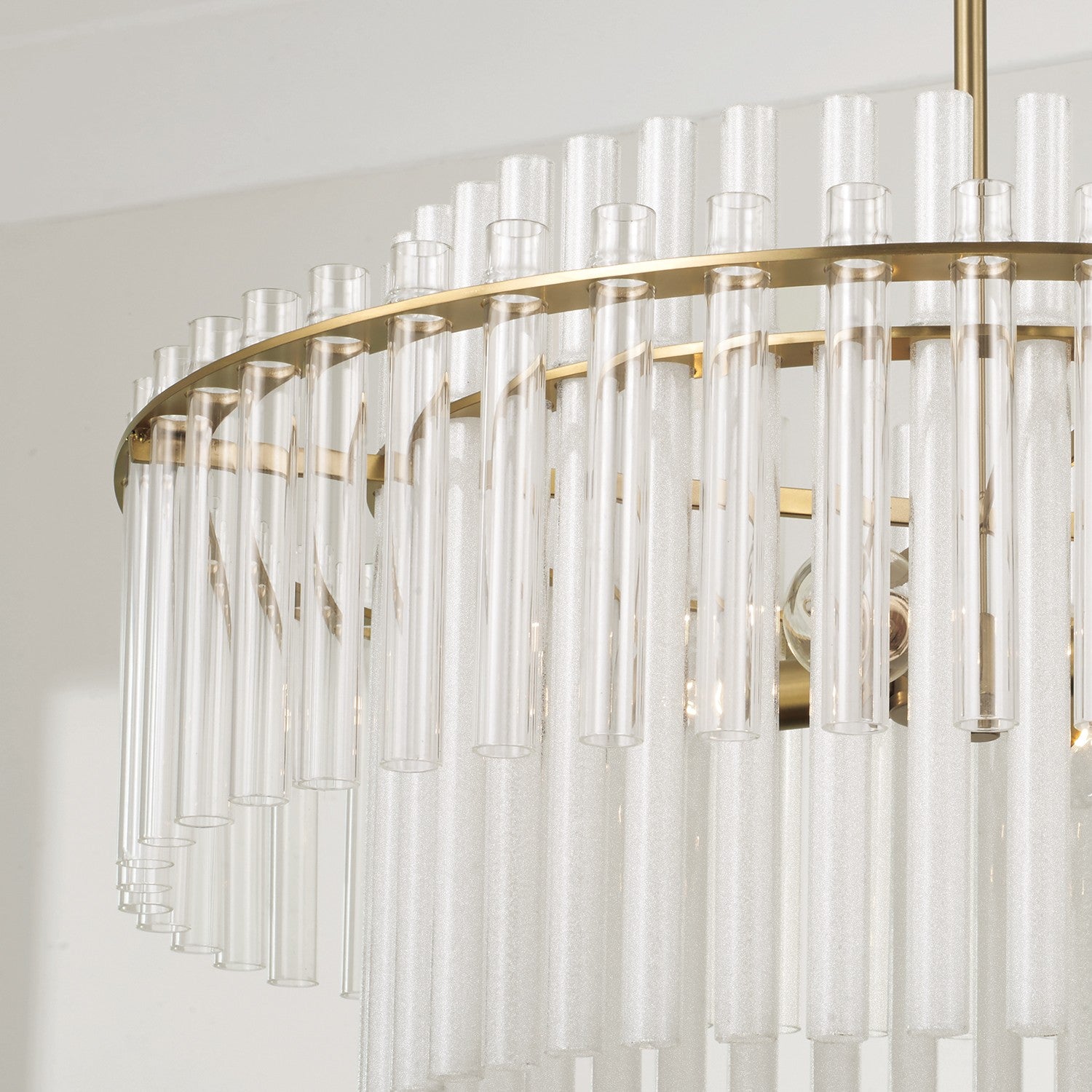 Capital Lighting - 358741AD - Four Light Pendant - Blair - Aged Brass