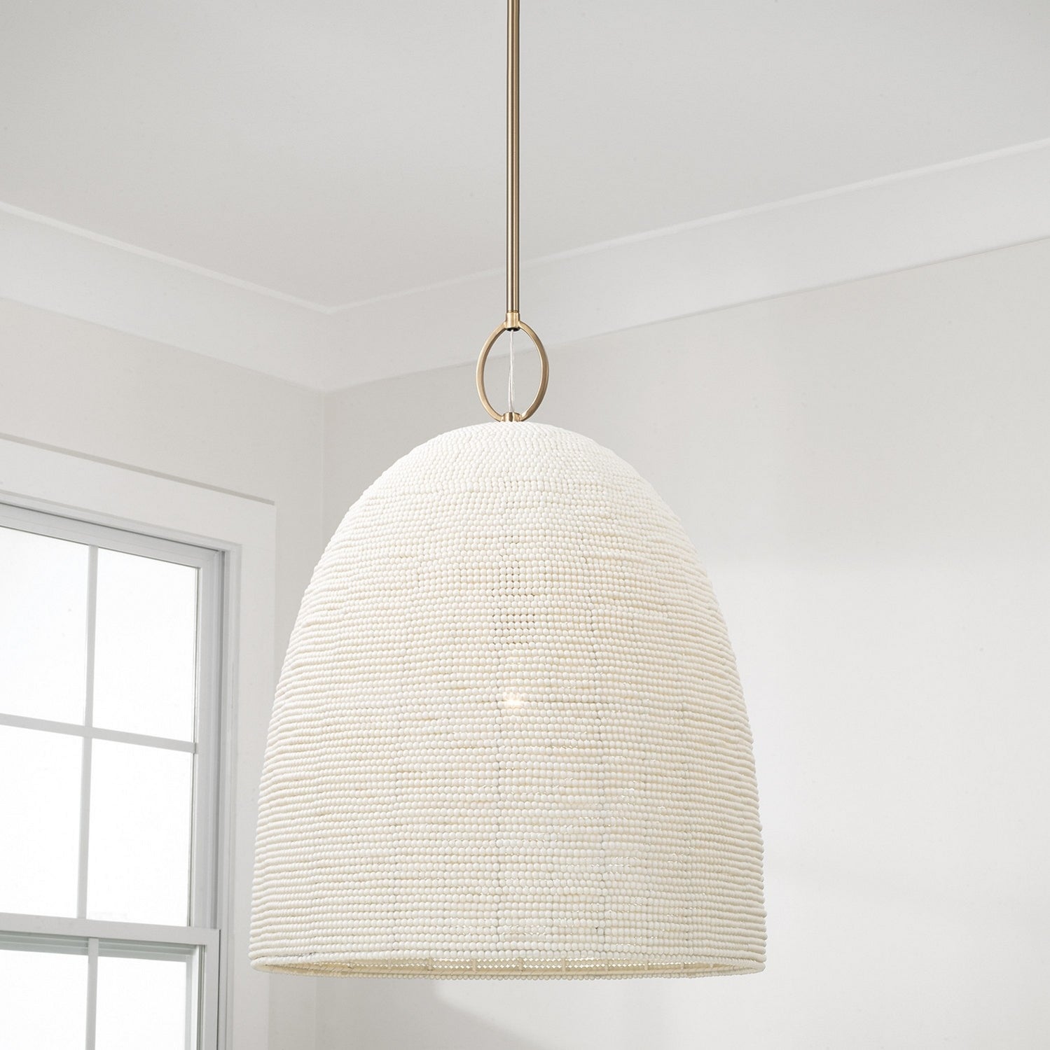 Capital Lighting - 358811AD - One Light Pendant - Natalia - Aged Brass