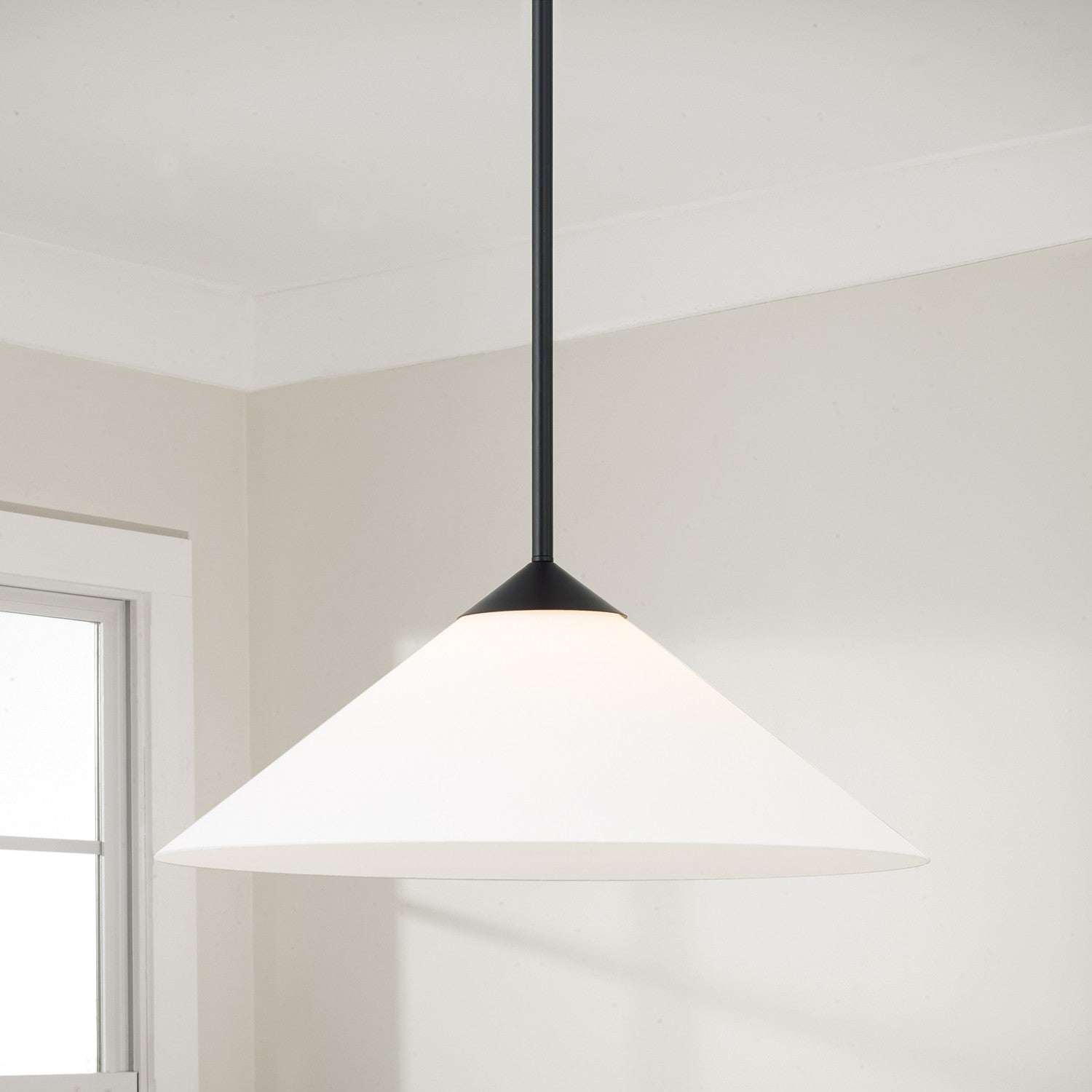 Capital Lighting - 359111MB - One Light Pendant - Gatsby - Matte Black