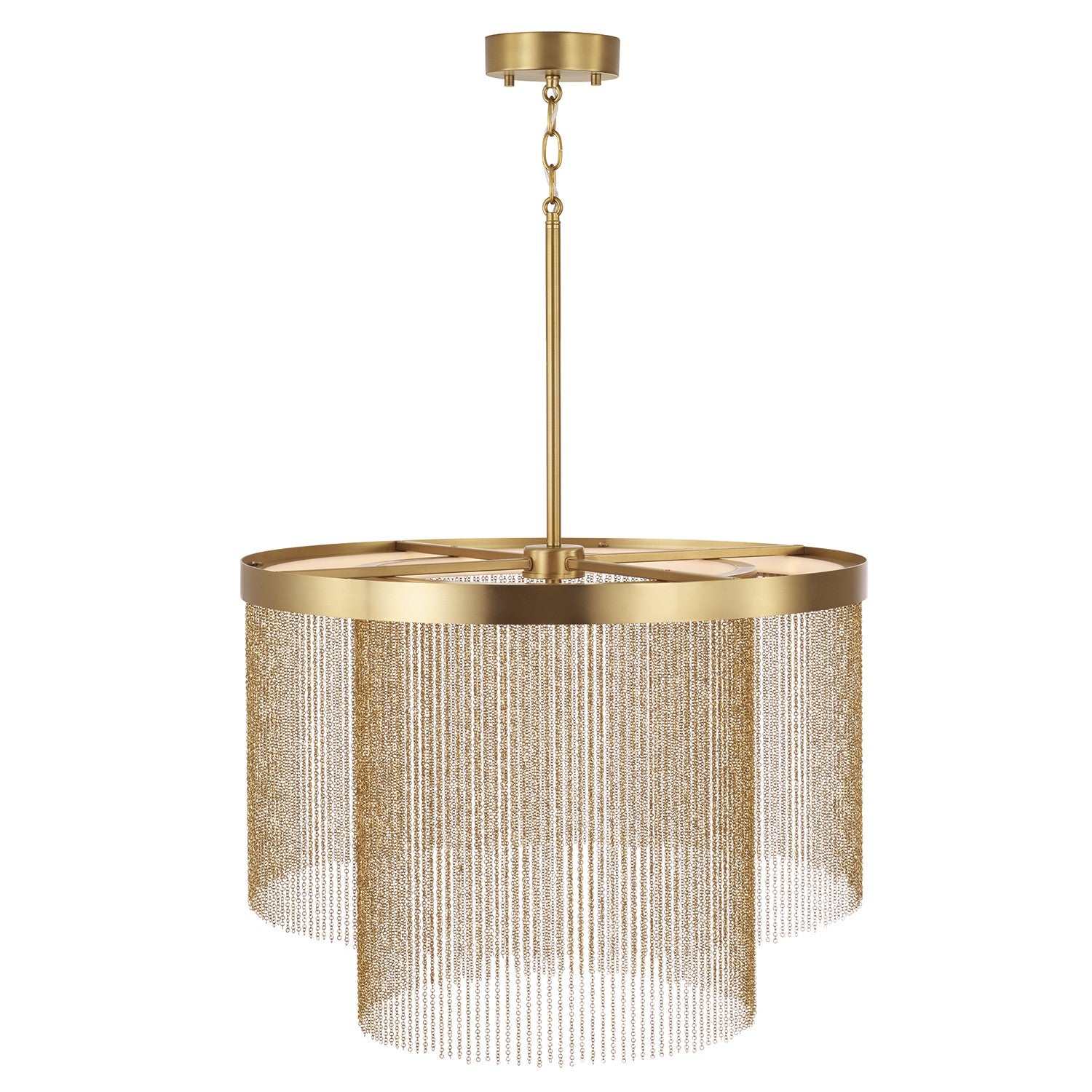 Capital Lighting - 359321AD - LED Pendant - Rae - Aged Brass