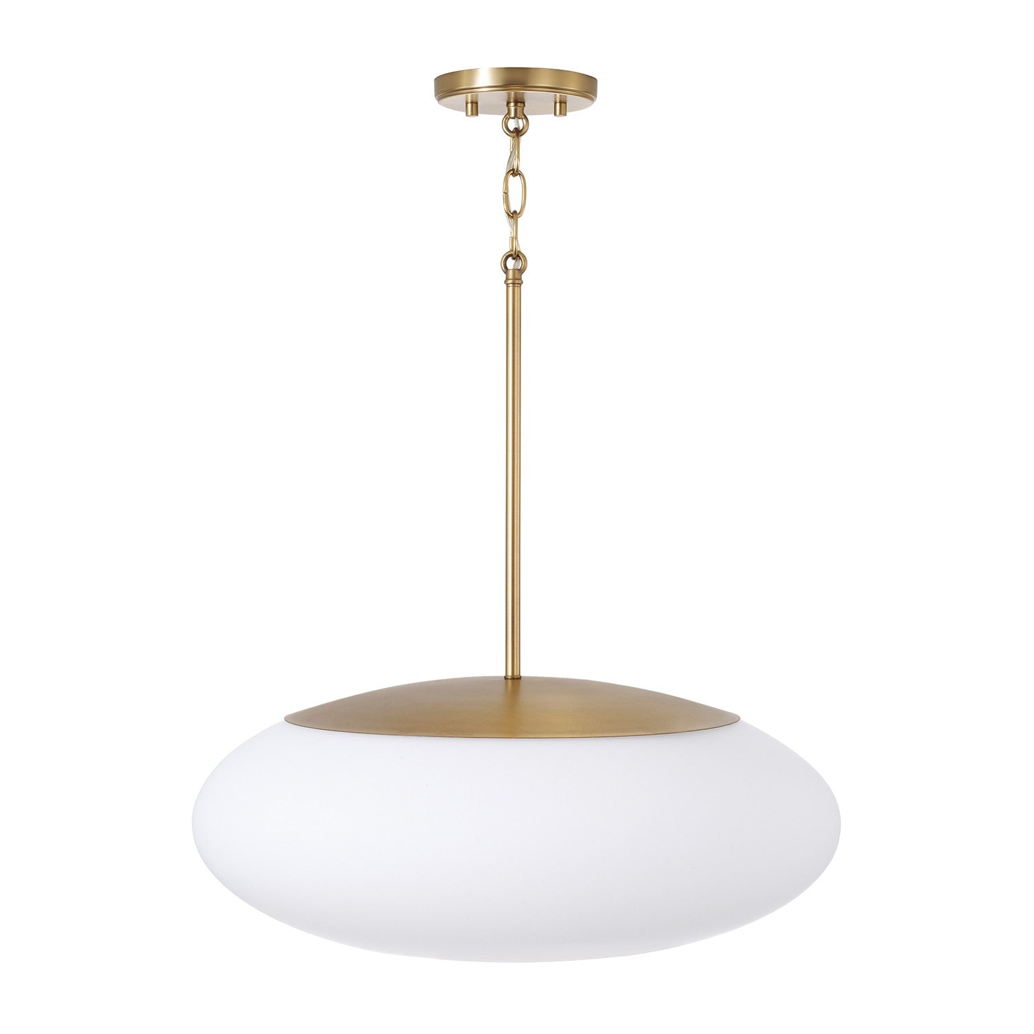Capital Lighting - 360511AD - One Light Pendant - Soren - Aged Brass