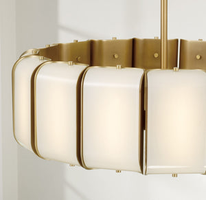 Capital Lighting - 361801AD - LED Pendant - Marcell - Aged Brass