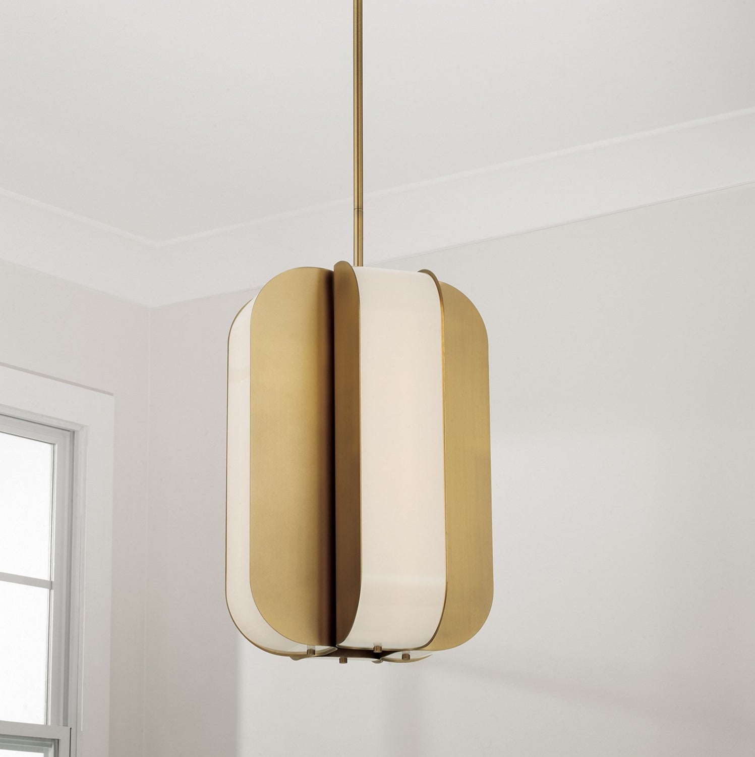 Capital Lighting - 361841AD - LED Pendant - Marcell - Aged Brass