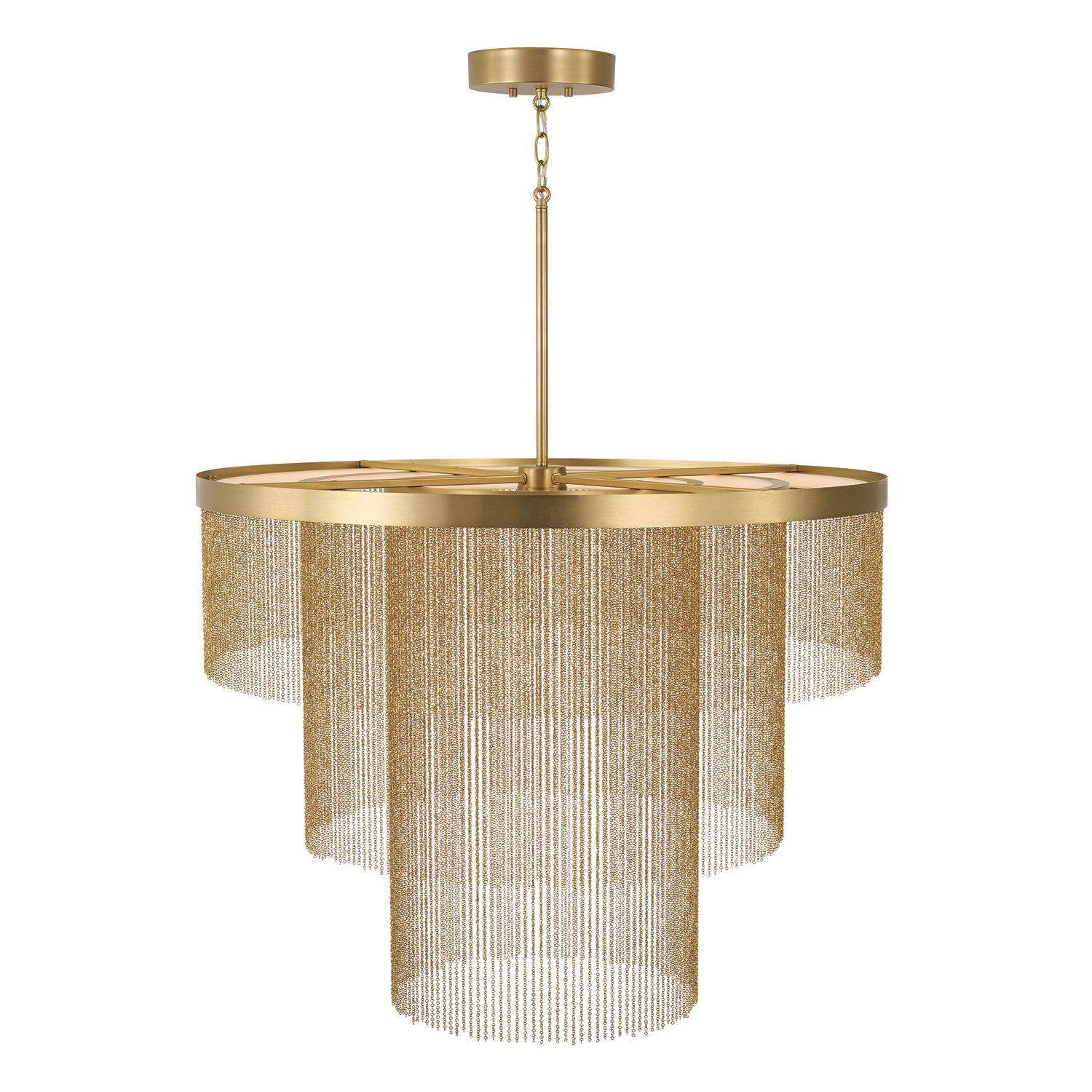 Capital Lighting - 459331AD - LED Chandelier - Rae - Aged Brass