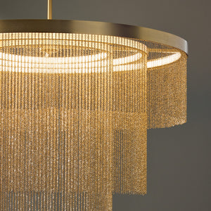 Capital Lighting - 459331AD - LED Chandelier - Rae - Aged Brass